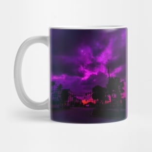 The night has come over the city Mug